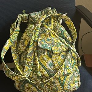 Vera Bradley crossbody women bags lemon paisley print